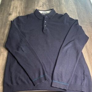 Ted Baker Navy Long Sleeve Shirt